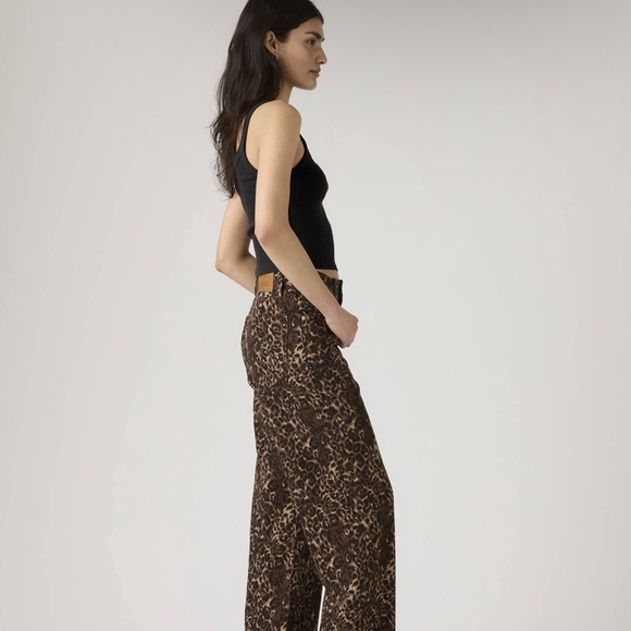 Leopard Print Jacket and Pants Set - Picture 2 of 3